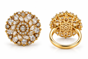 Eternal Bloom Crystal Statement Ring